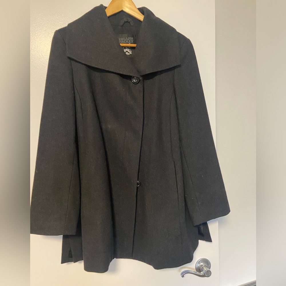 Hilary Radley short wool coat